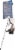 JW Pet Action Ball with Wand Cat Toy Perspective: back