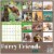 2022 Furry Friends Wall Calendar by TF Publishing Perspective: back