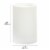 Inglow Color Changing Party Light Candle Perspective: back
