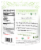 Organic Traditions® Green Immunity Blend Powder Perspective: back