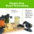 Nourished Essentials Fermentation Kit - 4 Lids, 8 Caps, 2 Filters, 1 Handle, 1 Pump Perspective: back
