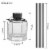 EAST CREEK Aroma Diffuser Set: 3 4oz Glass Bottles & 24 Sticks Perspective: back