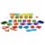 Play-Doh Christmas Advent Calendar 5ct Cans Holiday Modeling Toy Winter Themed Hasbro Perspective: back