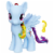 Hasbro My Little Pony Friendship is Magic Rainbow Dash Pony Figure Perspective: back