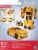 Hasbro Bumblebee Transformer Action Figure Perspective: back