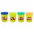Play-doh® 4 pk 4 oz Cans - Wild Colors Perspective: back