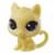 Hasbro Littlest Pet Shop Tabby Cat Figure Perspective: back