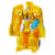 Transformers Cyberverse Action Attackers: 1-Step Changer Bumblebee Action Figure Toy Perspective: back