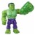 Hasbro Marvel Super Hero Adventures Hulk Action Figure Perspective: back