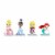 Hasbro Disney Princess Comics Series 1 Mini Dolls Perspective: back