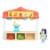 Bluey Farmers Market Mini Playset Perspective: back