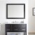 Vinnova Florence 48 Bathroom Vanity Framed Wall Mirror in Espresso Perspective: back