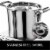 Commercial Food Processor Food Grinder 10L Sus Tomato Chopper Vegetable Dicer Perspective: back