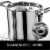 15L Commercial Food Processor Food Grinder Food Chopper S.Steel Vegetable Dicer Perspective: back