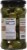 Divina® Organic Pitted Castelvetrano Olives Perspective: back