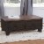 Bear Creek Two-tone Brown Lift-Top Cocktail Table with Casters Perspective: back