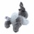 Aurora Wold Plush Mini Flopsie Baby Bunny Grey 8" Perspective: back