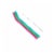 Grand Fusion Reuseable Silicone Drink Straws with Cleaning Brush (2-3ct packs) Perspective: back