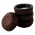 Scotch™ Adhesive Felt Pad Cups - Brown Perspective: back