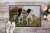 Two Springer Spaniels by Michael Herring Indoor or Outdoor Mat 24x36 Perspective: back