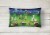 Carolines Treasures 7403PW1216 Corgi Backyard Circus Canvas Fabric Decorative P Perspective: back