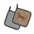 Carolines Treasures BB1003-BL-BN-PTHD Horse Burlap and Brown Pair of Pot Holder Perspective: back
