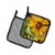 Carolines Treasures JMK1265PTHD Sunflowers Pair of Pot Holders Perspective: back