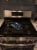 Carolines Treasures BB5090OVMT Blue Flowers Beagle Oven Mitt Perspective: back