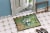 Carolines Treasures BB5124JMAT Day of the Dead Skull with Flowers Doormat 24x36 Perspective: back
