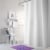 Carolines Treasures  8860RUG Butterfly on Purple Machine Washable Memory Foam Ma Perspective: back