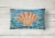 Carolines Treasures  BB5367PW1216 Scallop Shell and Water Canvas Fabric Decorati Perspective: back