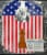 Carolines Treasures BB3059BIB Patriotic USA Irish Setter Baby Bib Perspective: back