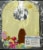 Carolines Treasures BB6050BIB Easter Eggs Caucasian Shepherd Dog Baby Bib Perspective: back