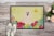 Carolines Treasures BB6030MAT Easter Eggs Samoyed Doormat 18x27 Perspective: back
