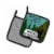 Carolines Treasures VHA3022PTHD Airstream Camper Adventure Awaits Pair of Pot H Perspective: back