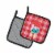 Carolines Treasures  BB7067PTHD Ice Pop Popcicle Face Gingham Pair of Pot Holder Perspective: back