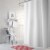 Watercolor Red Roses and Polkadots Machine Washable Memory Foam Mat Perspective: back