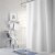 Gascon Saintongeois Welcome Machine Washable Memory Foam Mat, Blue Perspective: back