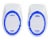 TV Time Direct Ultrasonic Pest Repeller for Home or Office - 2 Pack Perspective: back