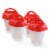 Silicone Egg Boiler by TV Time Direct, Set of 4 Perspective: back