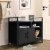Slickblue Hidden Cat Washroom with Double Doors and Scratch Cardboard Perspective: back