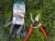 Lfs Glove NT3700BKL Large Black Nitrile Tough Gloves Perspective: back