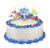 Just for Laughs Glitter Incredible Candle Perspective: back