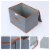 uxcell Collapsible Storage Basket Closet Clothes Organizer Perspective: back