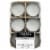 Tuscandy Glass Unscented Votive Accent Candles Perspective: back