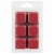 Tuscany Candle Limited Edition Apple Crumble Wax Melt - Red Perspective: back