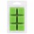 Tuscany Candle Limited Edition Sleigh Bells Wax Melt - Green Perspective: back