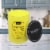 Tuscany Color Splash Collection Scented Jar Candle - Iced Lemon & Coconut Perspective: back