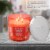 Tuscany Scented Jar Candle Coral & Amber Perspective: back