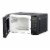 Kitcheniva Countertop Microwave Oven 700w Black Perspective: back